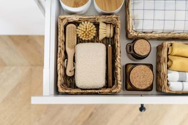 kitchen cleaning drawer