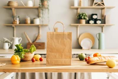 shopping paper bag