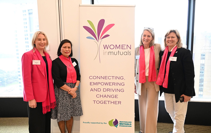 women in mutuals team