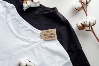 t-shirts make from organic cotton