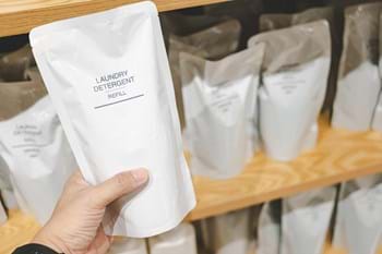 laundry detergent refill pouch
